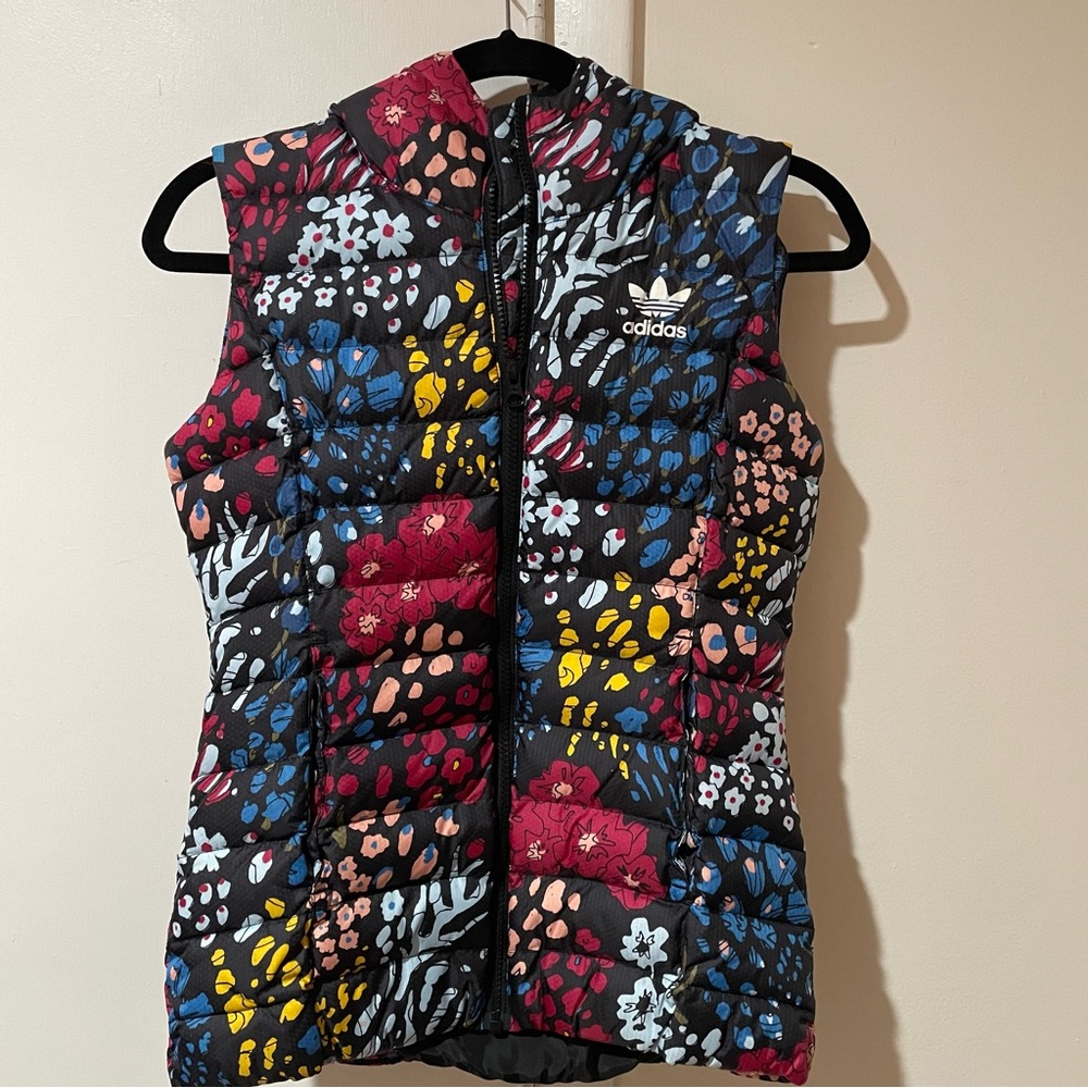 Adidas Multicolor Floral Vest